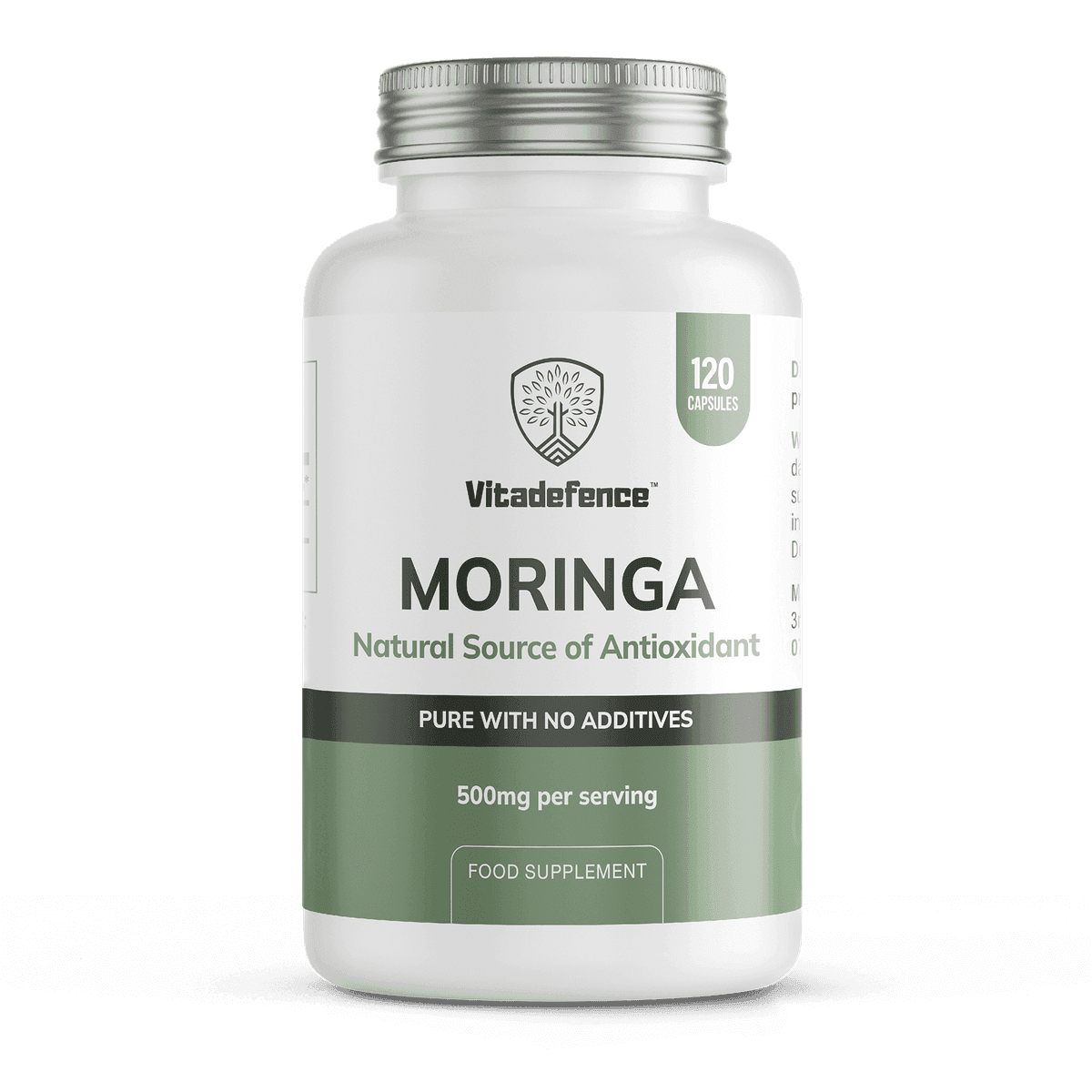 Moringa Leaf Organic — voorkant