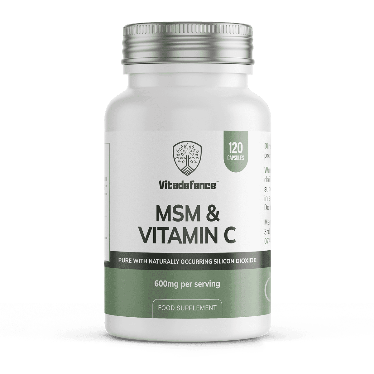 MSM & Vitamine C — voorkant