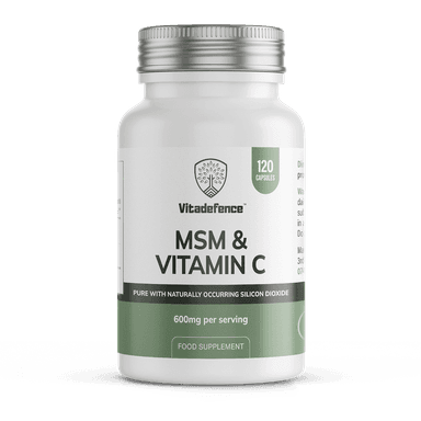 MSM + Vitamine C pot voor