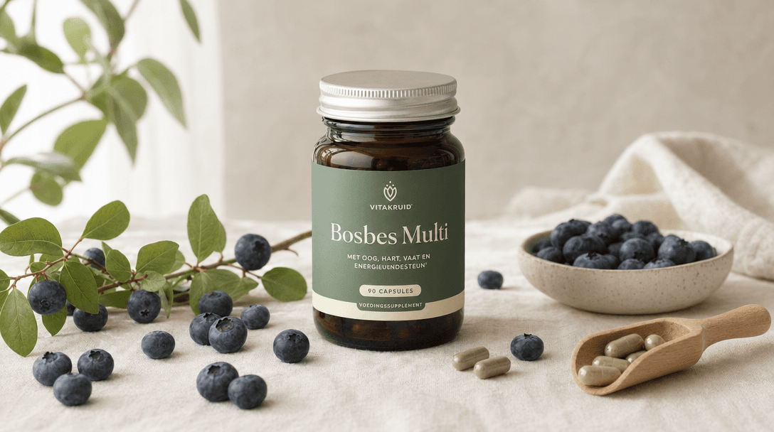Bosbes Multi: Antioxidanten, Luteïne en Mineralen voor Dagelijkse Ondersteuning