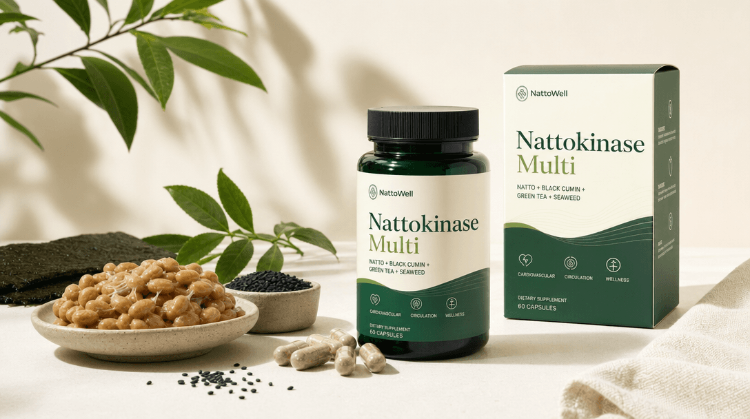 Nattokinase Multi: Enzymen, kruiden en selenium uitgelegd