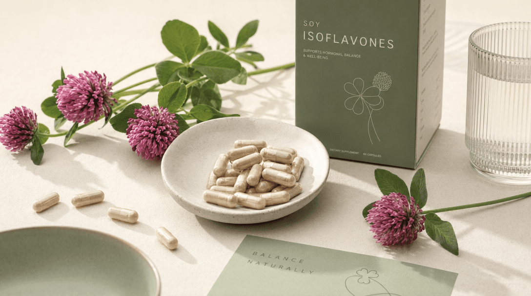 Rode Klaver Multi: kruidenextracten, soja-isoflavonen en vitamine B6 uitgelegd