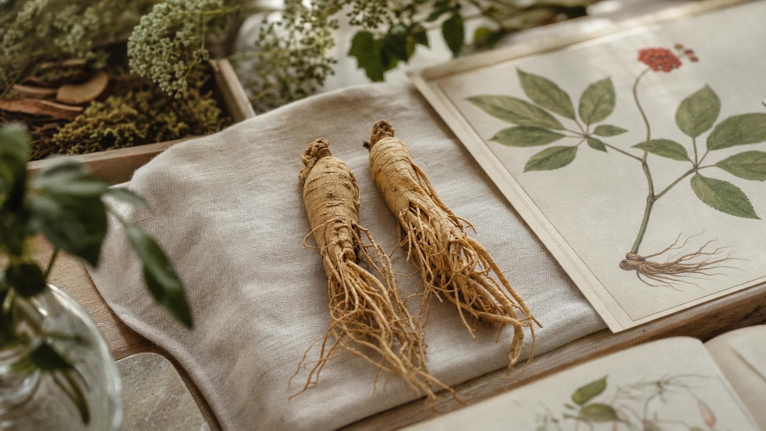 Siberische ginseng vs Koreaanse ginseng: de botanische vergissing