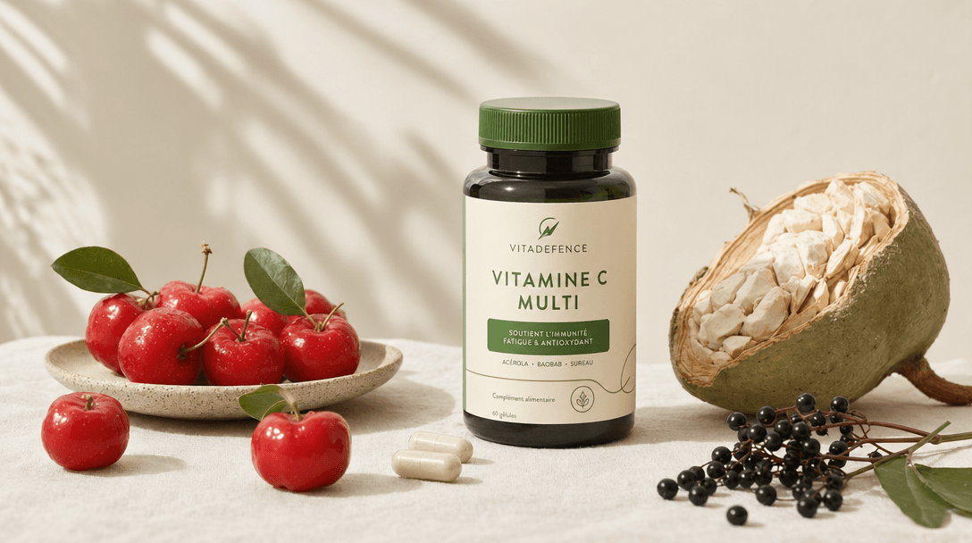 Vitamine C Multi: Vitamine C en 19 plantenextracten uitgelegd