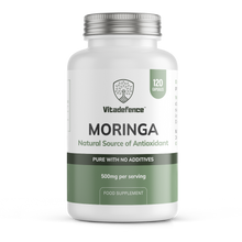 Moringa Oleifera | 500 mg Vegan Capsules – 120 Count -  Vitadefence® - Vitadefence®
